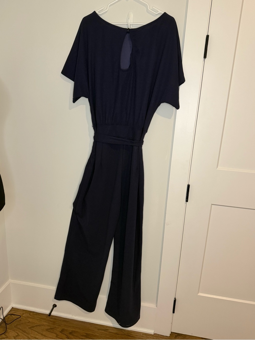Happy Sailed Wide-Leg Jumpsuit with Tie Waist - Picture 5 of 8